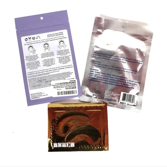Skincare Trio, - Eye and Face Masks, New in Packaging - Picture 2 of 7